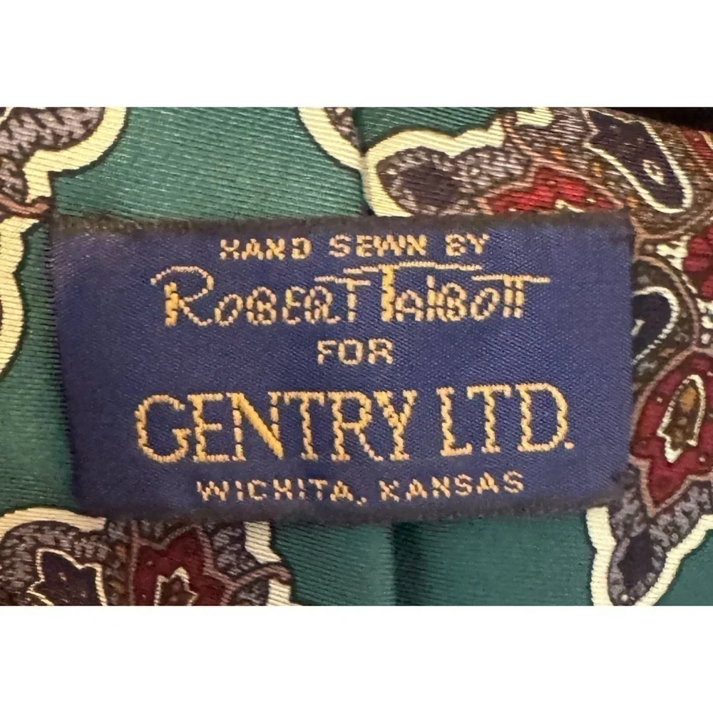 70’s Vintage ‘Gentry LTD’ Multicolor Silk Tie